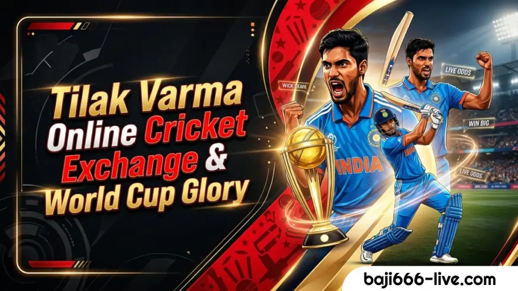 Tilak Varma is An Online Cricket Exchange : Where Dynamic Gameplay Meets World Cup Glory