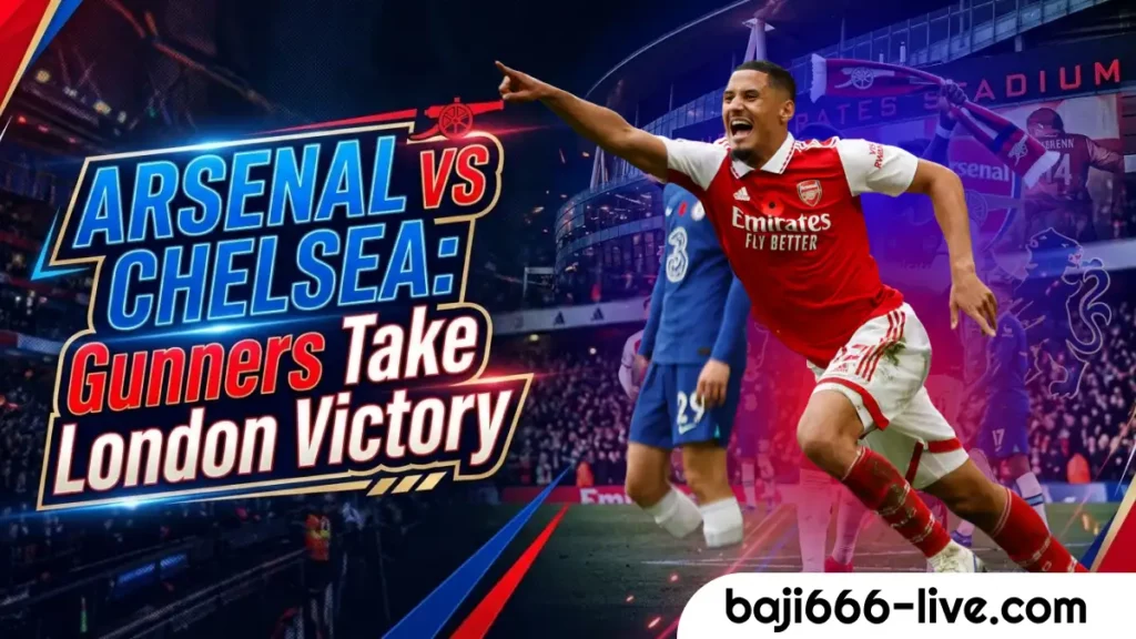 Arsenal vs Chelsea Latest Odds : The Gunners Claim A Massive London Victory