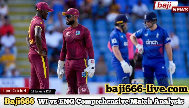 West Indies vs England 2023: A Comprehensive Match Analysis Spanning December 3rd to 22nd